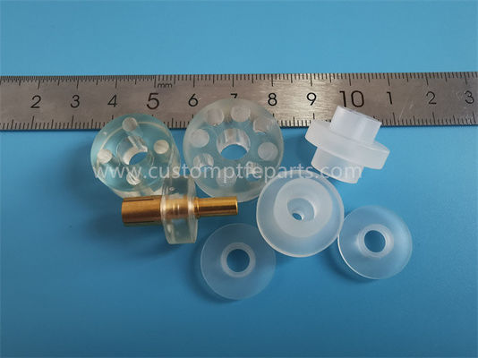 Komponen Plastik Mesin Semikonduktor Polymethylpentene TPX Insulator