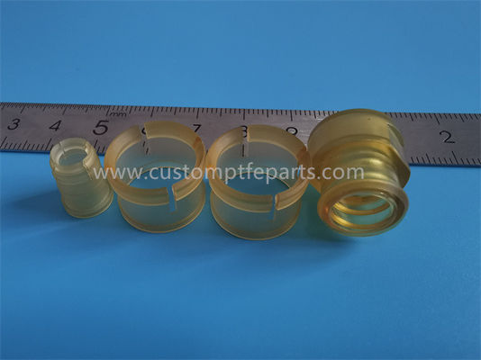 Extruded Ultem Tube Transparan Amber Flame Resistant