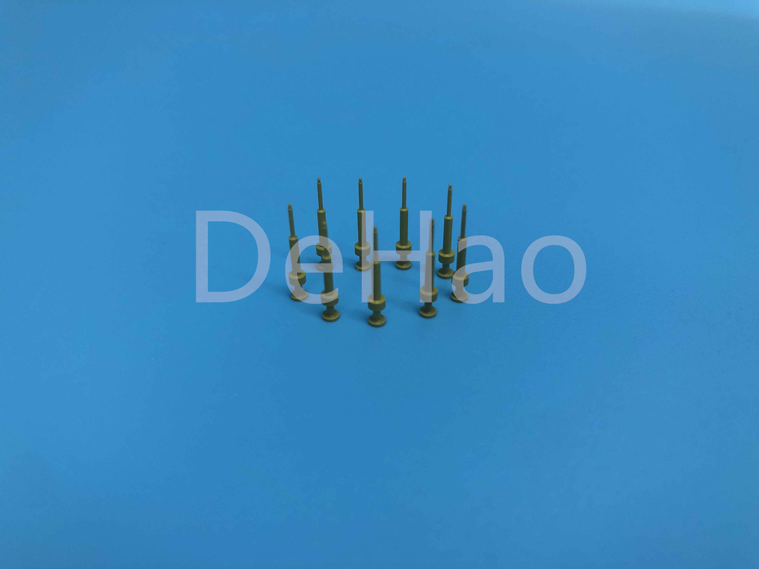 PAI Torlon 4203 Insulator PIN Mesin CNC Untuk Konektor RF