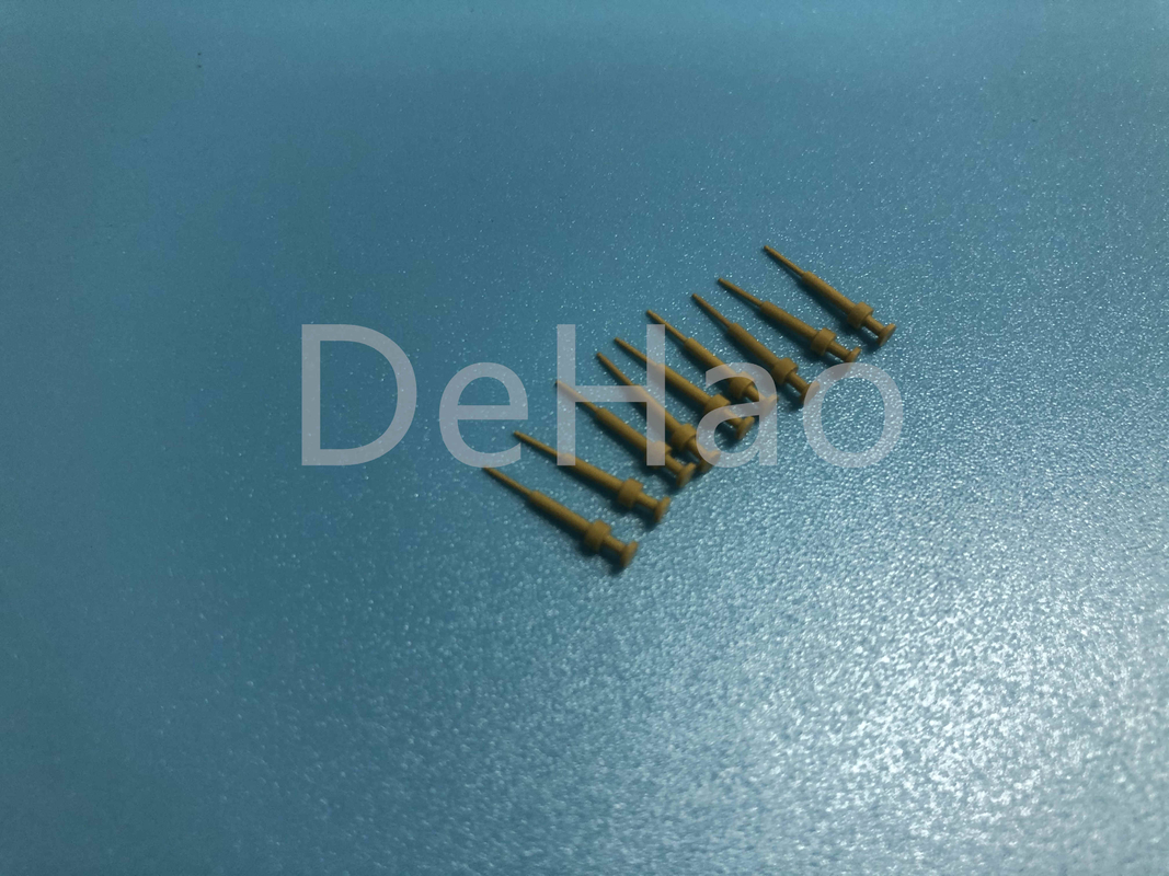 PAI Torlon 4203 Insulator PIN Mesin CNC Untuk Konektor RF