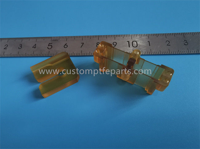 Extruded Ultem Tube Transparan Amber Flame Resistant