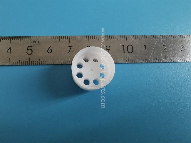 Konektor RF Bagian Mesin PTFE Perawan PTFE Gasket Tahan Radiasi