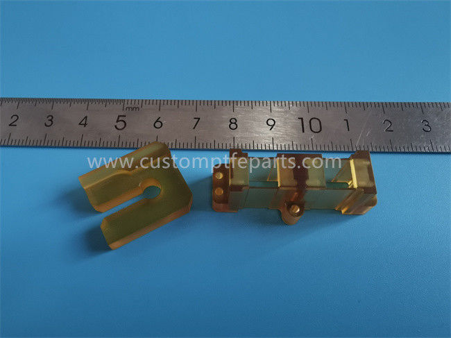 Extruded Ultem Tube Transparan Amber Flame Resistant
